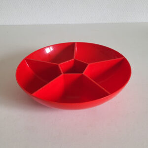Plateau apéro EMSA rouge vintage