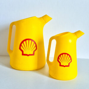 Broc / Bidon SHELL jaune vintage - Au choix