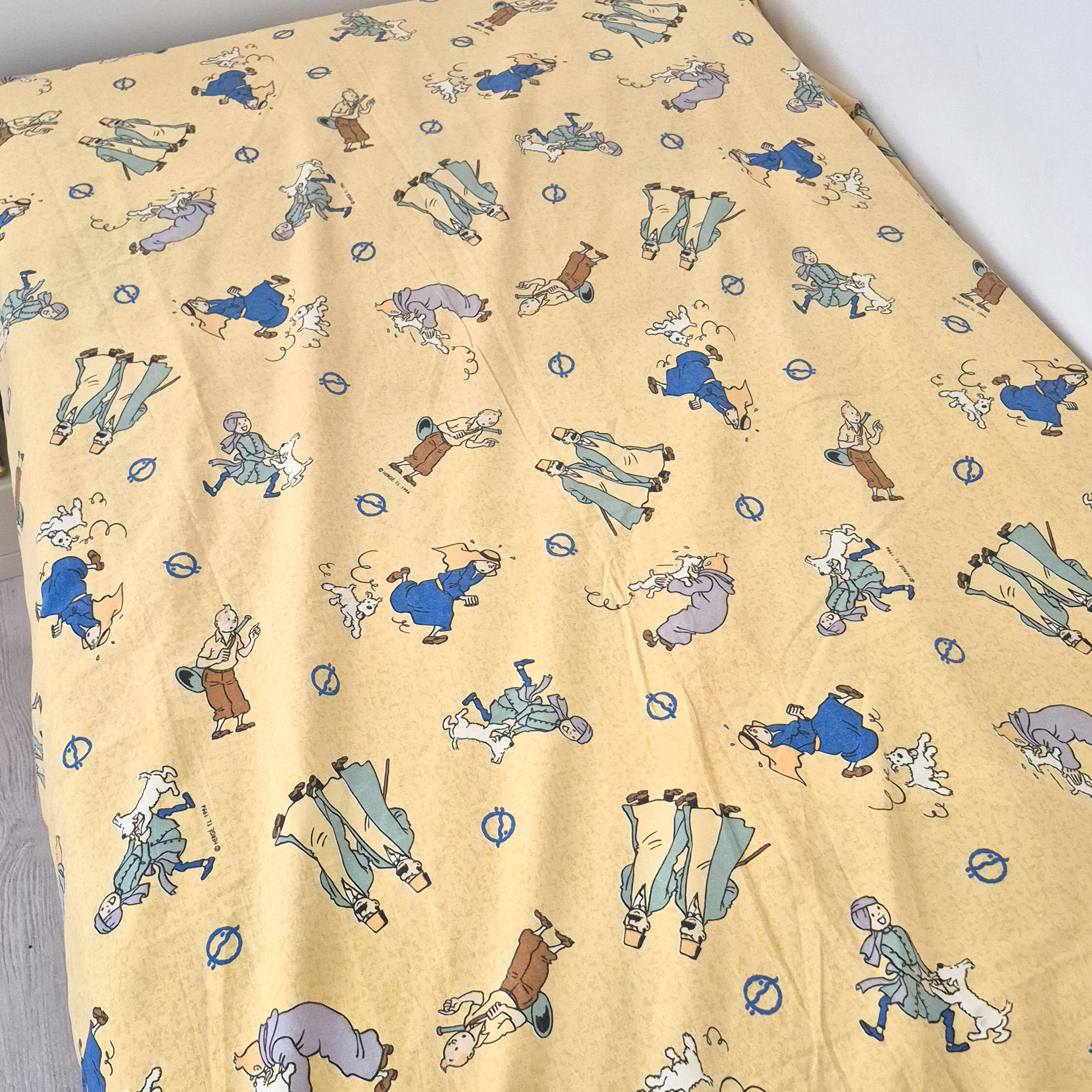 Housse de couette Tintin vintage 1994 – Image 2