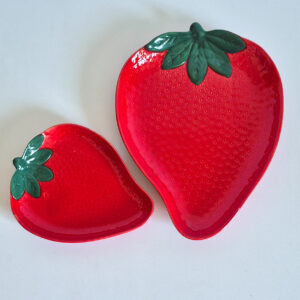 Plat Fraise céramique - Au choix