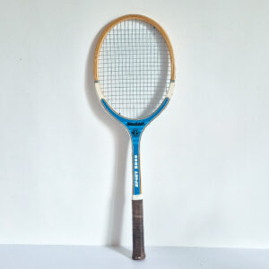 Raquette de tennis bleu Gauthier vintage
